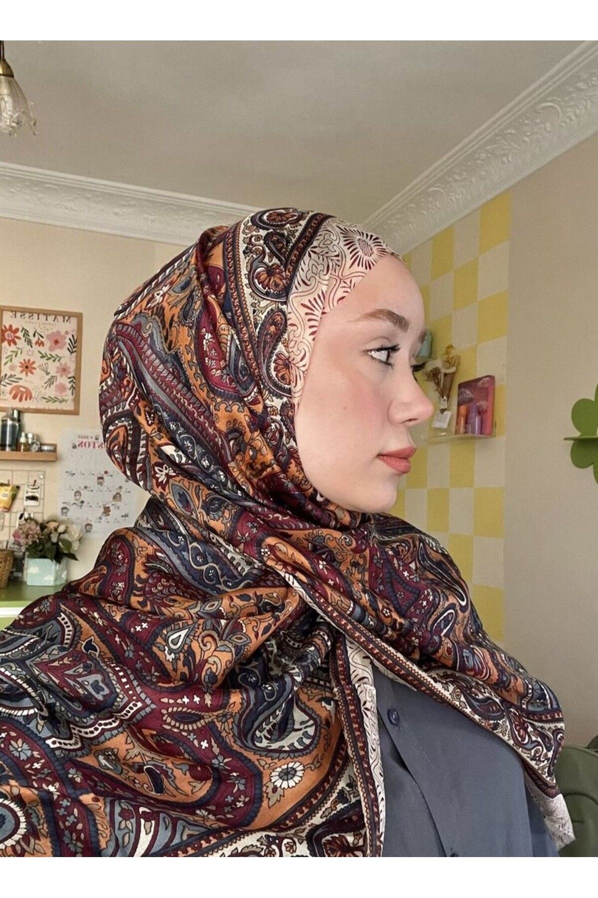 CHALE Hint İpeği Şal & Fular