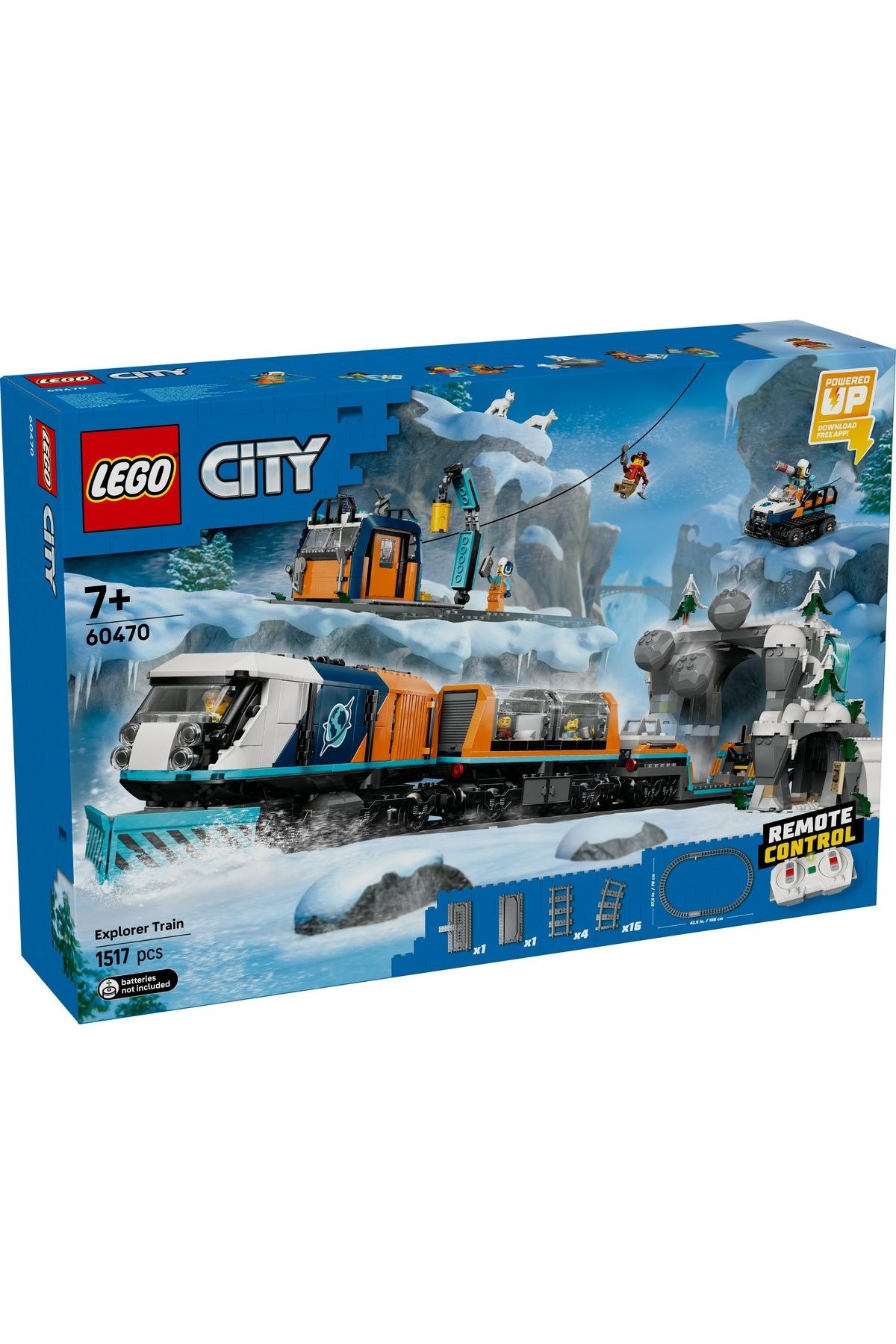 LEGO-LEGO City set - Arctic Explorer Express (60470) 2