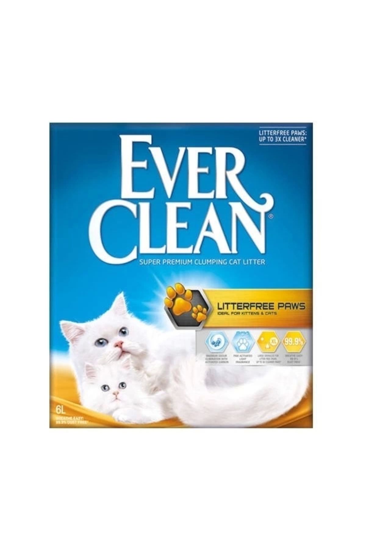 YNT İthalat Ever Clean LitterFree Paws İz Bırakmayan Kedi Kumu 6 Lt