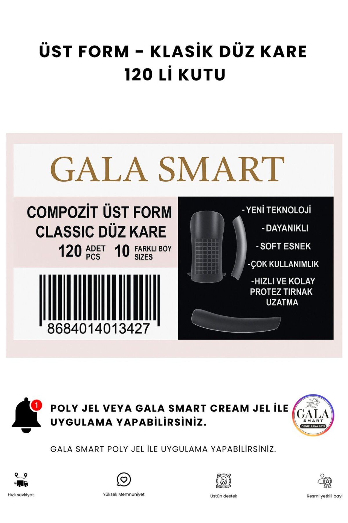 gala smart Üst Form Dual Form Tips