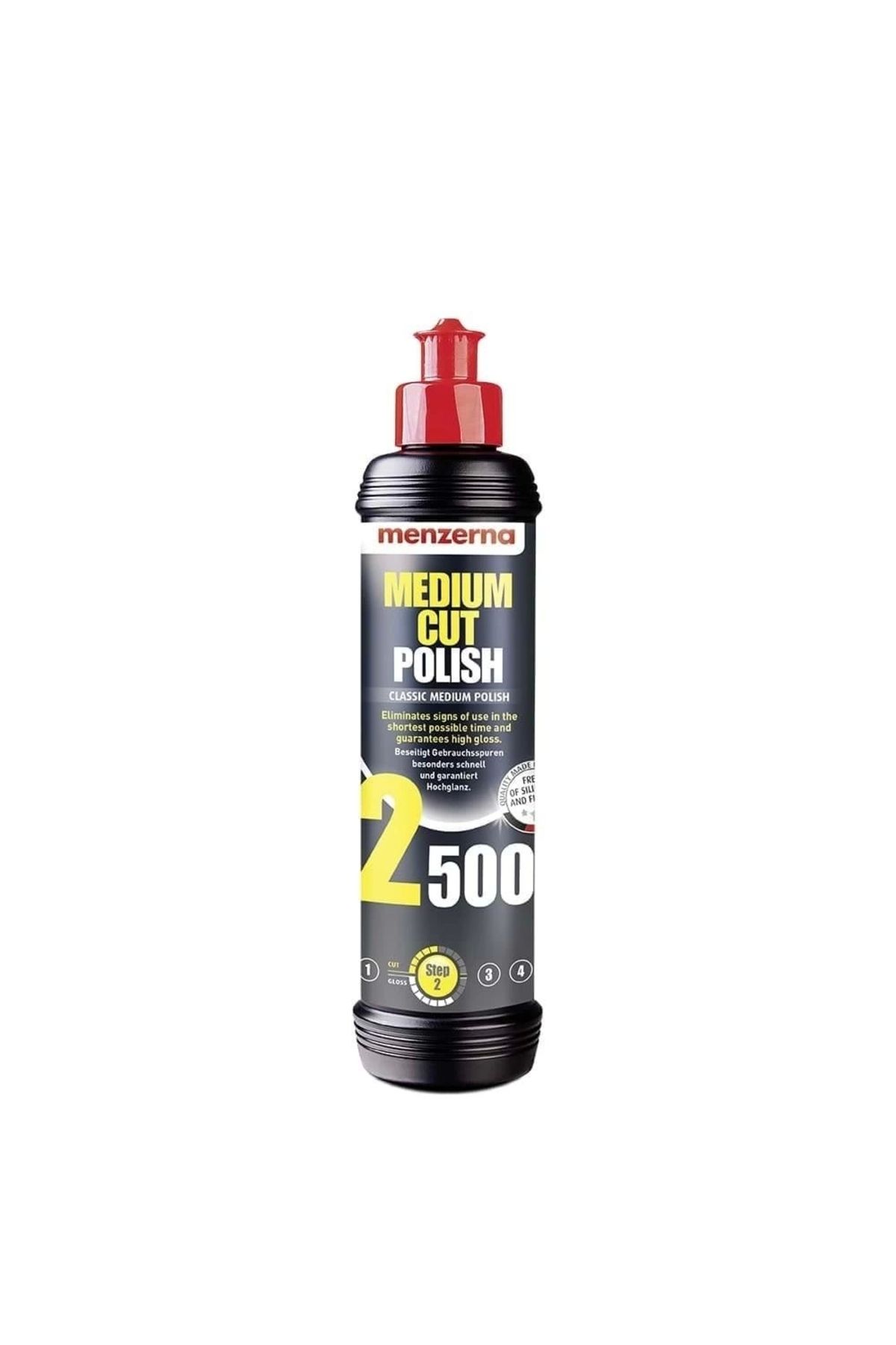 Menzerna 2500 Ince Çizik Giderici Pasta 250 ml