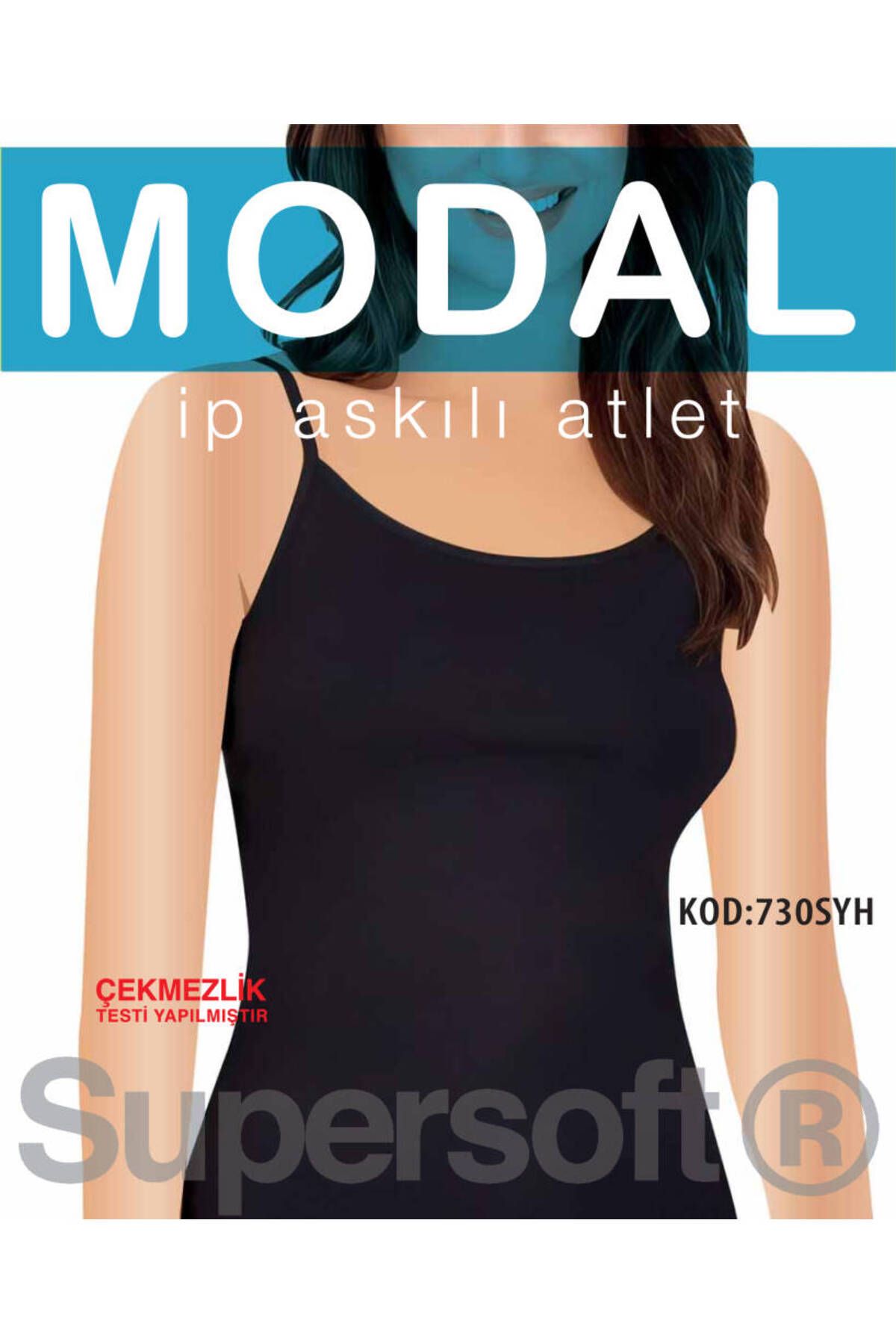 Star 3 LÜ KADIN MODAL İP ASKILI ATLET