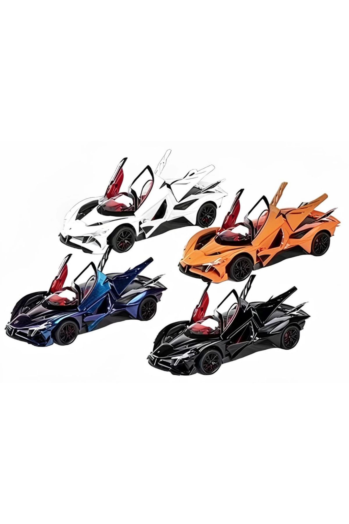 Yuba Avm Nessiworld Sesli Işıklı Metal Model Araba