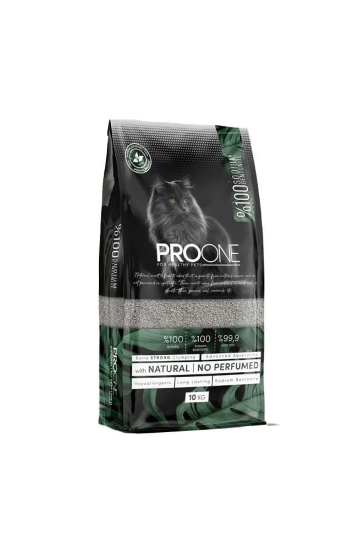YNT İthalat Pro One Hypoallergenic Kokusuz İnce Taneli Sodyum Bentonit Kedi Kumu 10 Kg