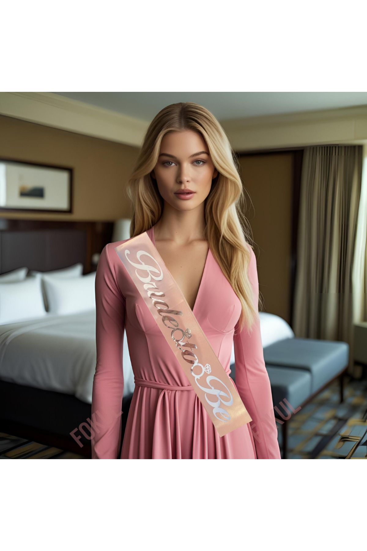 FOKUL Bride To Be Yazılı Kuşak Bekarlığa Veda Partisi Konsepti Bride Parti Aksesuarı