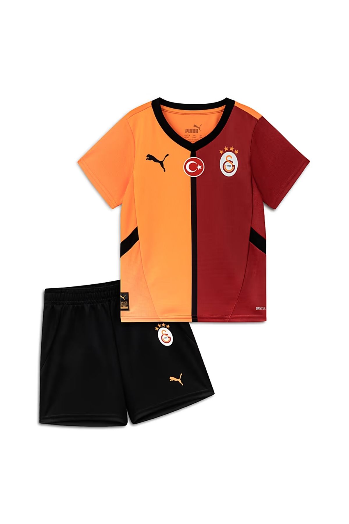 Puma Galatasaray Puma 2024/2025 Çocuk İÇ SAHA FORMA SETİ İsim Numara Yazılır LİSANSLI ORİJİNAL ÜRÜN