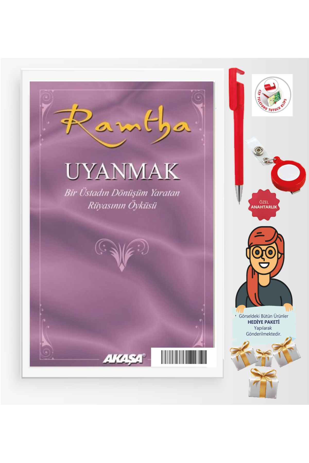 Akaşa Yayınları Maje Hediye+Uyanmak kitabı - Ramtha - Akaşa Yayınları