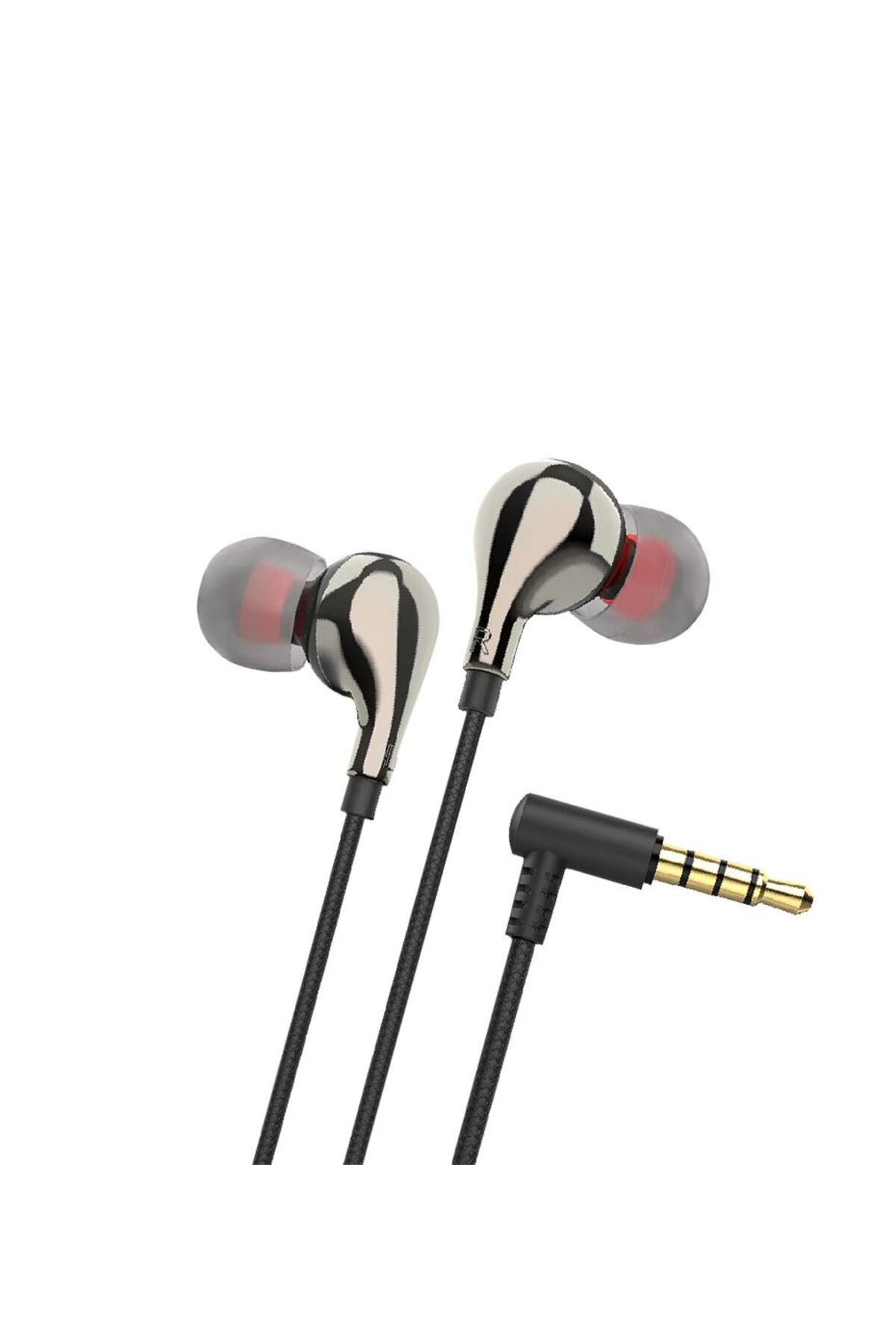 Karin -LinkTech E80 Stereo Mikrofonlu 3.5mm Kulak İçi Kablolu Kulaklık