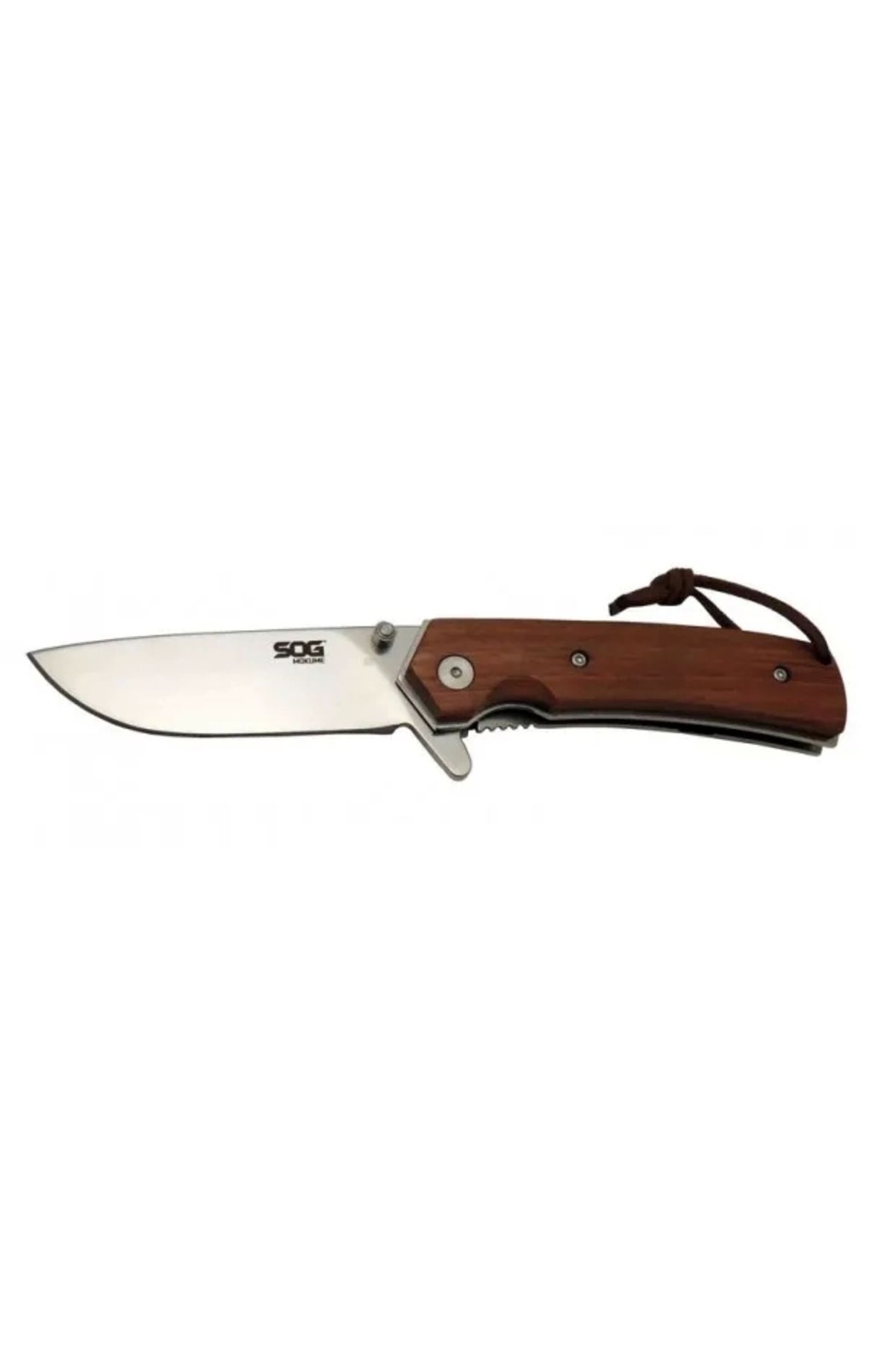 No8 Home Mokume Çakı 18,5 Cm Deri Kılıflı