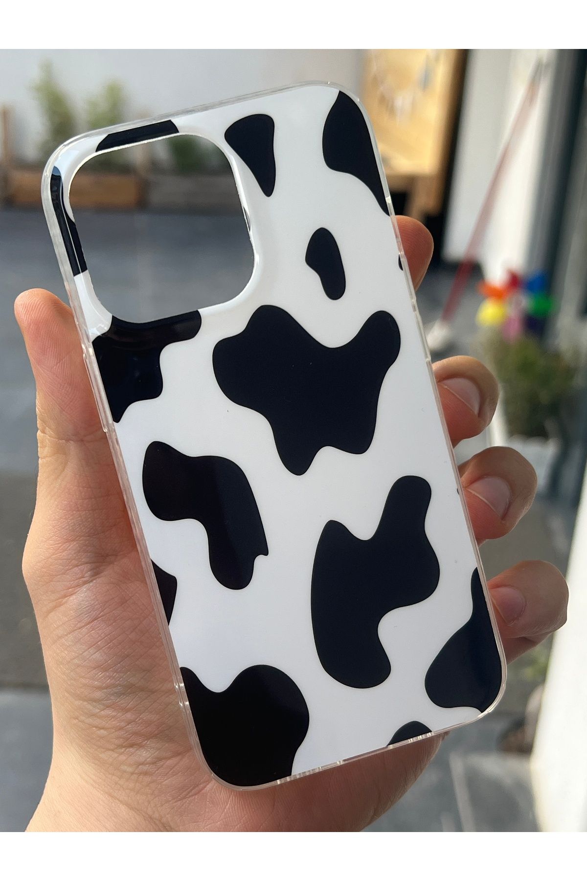 EDELFU iPhone 13 PRO [6.1 inç] Uyumlu Hologram Leopar Desenli Kılıf – Parlak & Koruyucu