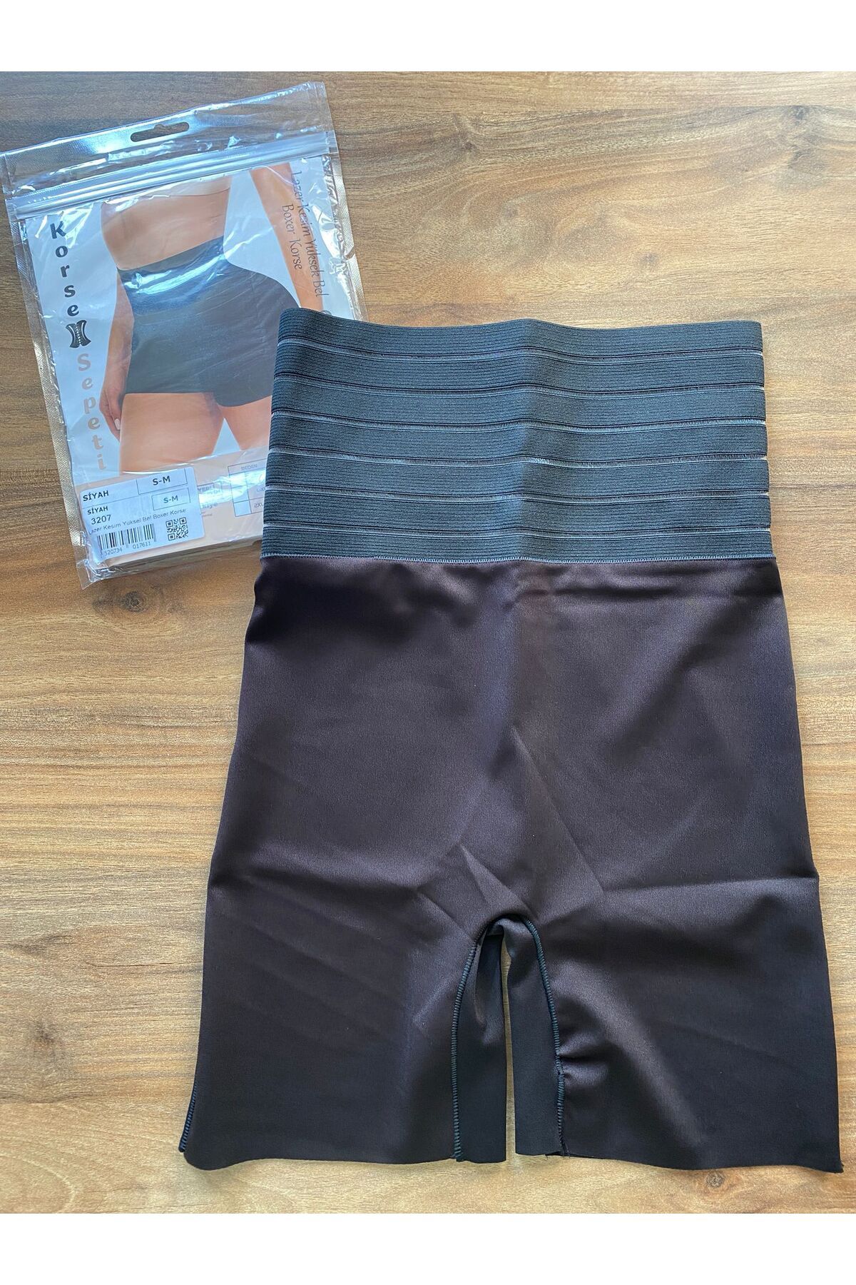 hakkoymaz Lazer Kesim Yüksek Bel Karın Ve Göbek Toparlayan Boxer Korse