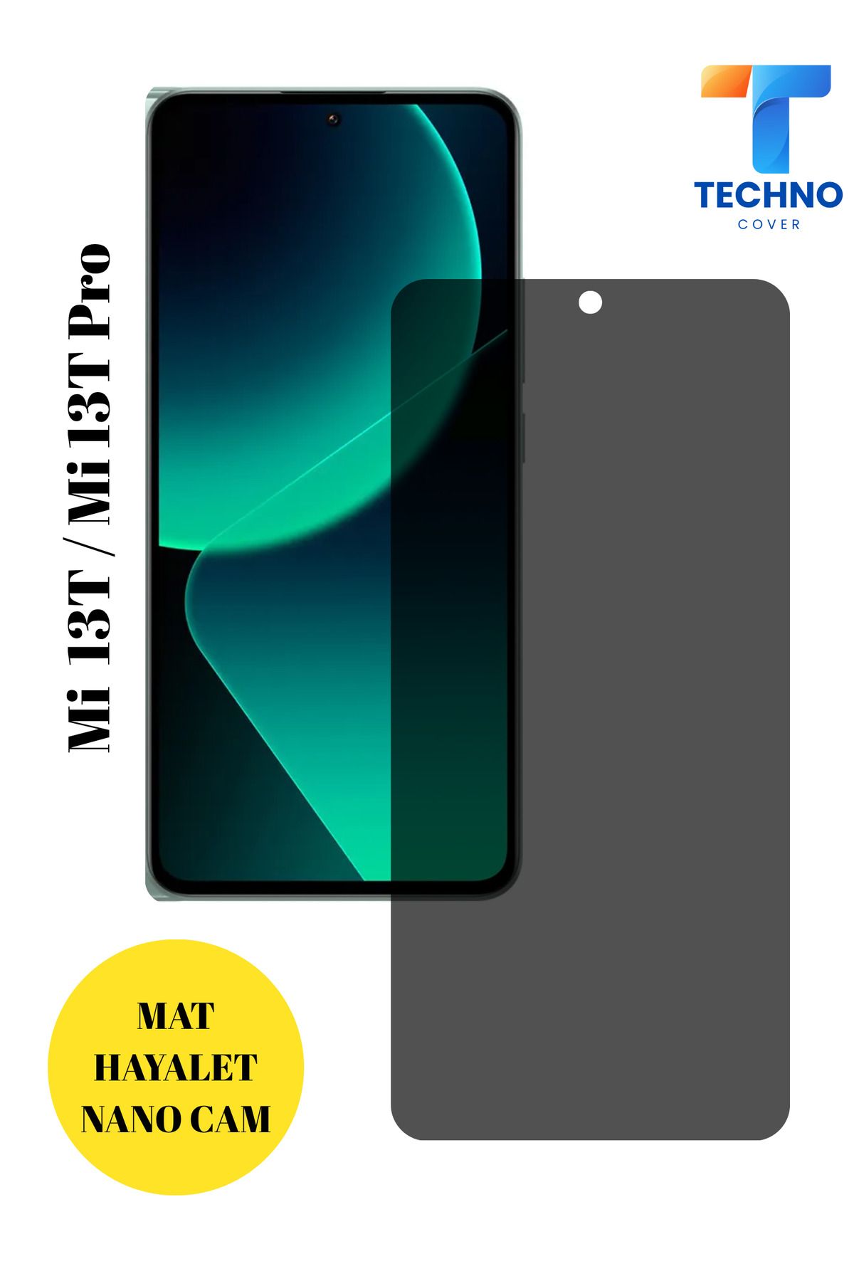 foxpower Mi 13T / 13T Pro Mat Hayalet Nano Cam Darbelere Karşı Dayanıklı Esnek Nano Ekran Koruyucu