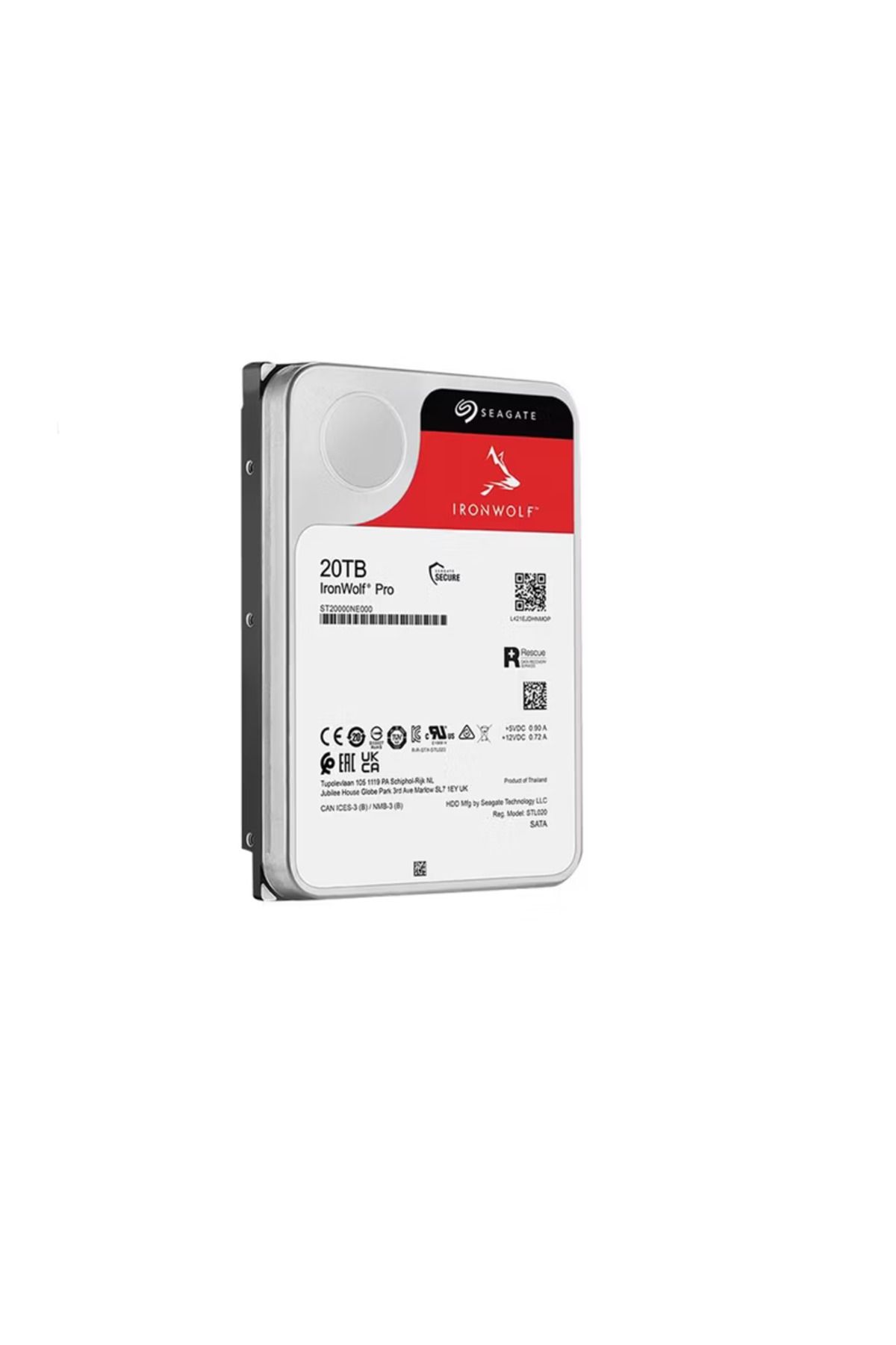 Seagate IronWolf Pro ST20000NE000 SATA 3.0 7200 RPM 3.5'' 20 TB Harddisk (5 YIL TÜRKİYE GARANTİLİ)