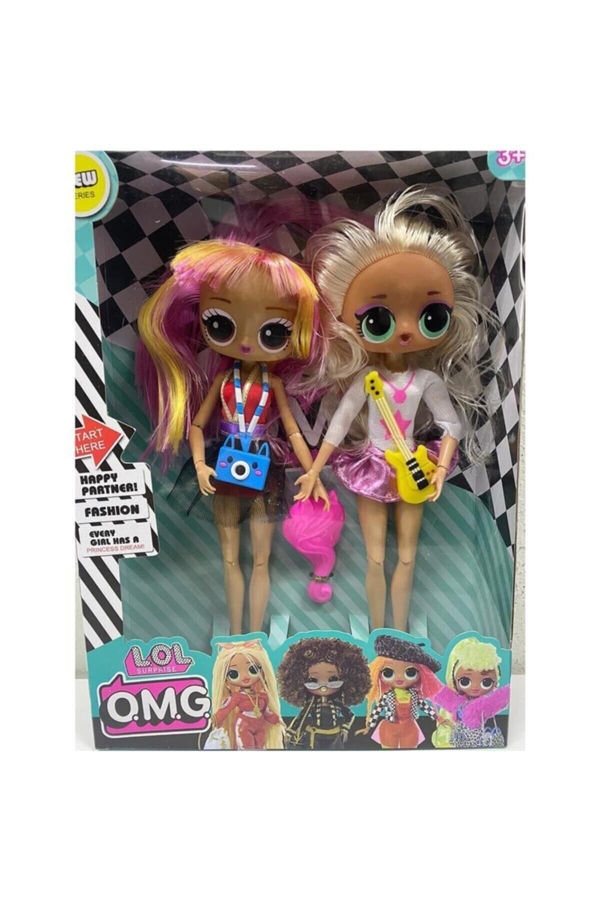 GAAK Lol Gerçek Saçlı 2li Lol Bebek Omg Sonsuz Hareketli 26 Cm.