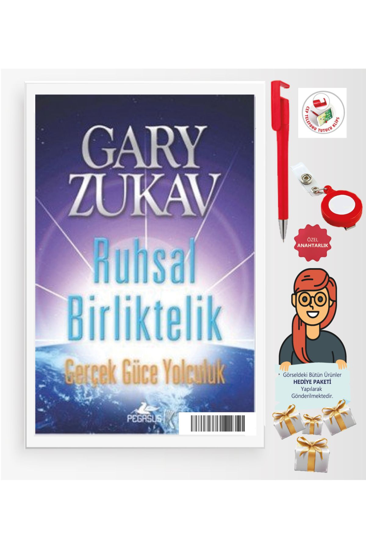 Akaşa Yayınları Maje Hediye+Gary Zukav(Mutlak Gücün Yolu+Ruhsal Birliktelik) 2 kitap-YENİ-Bireysel Gelişim-Akaşa