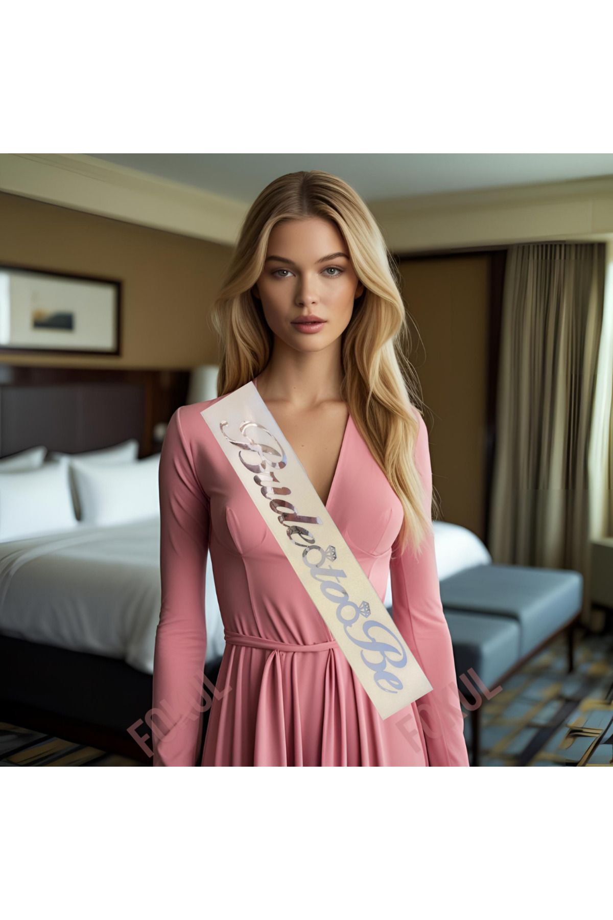 FOKUL Bride To Be Yazılı Kuşak Bekarlığa Veda Partisi Konsepti Bride Parti Aksesuarı