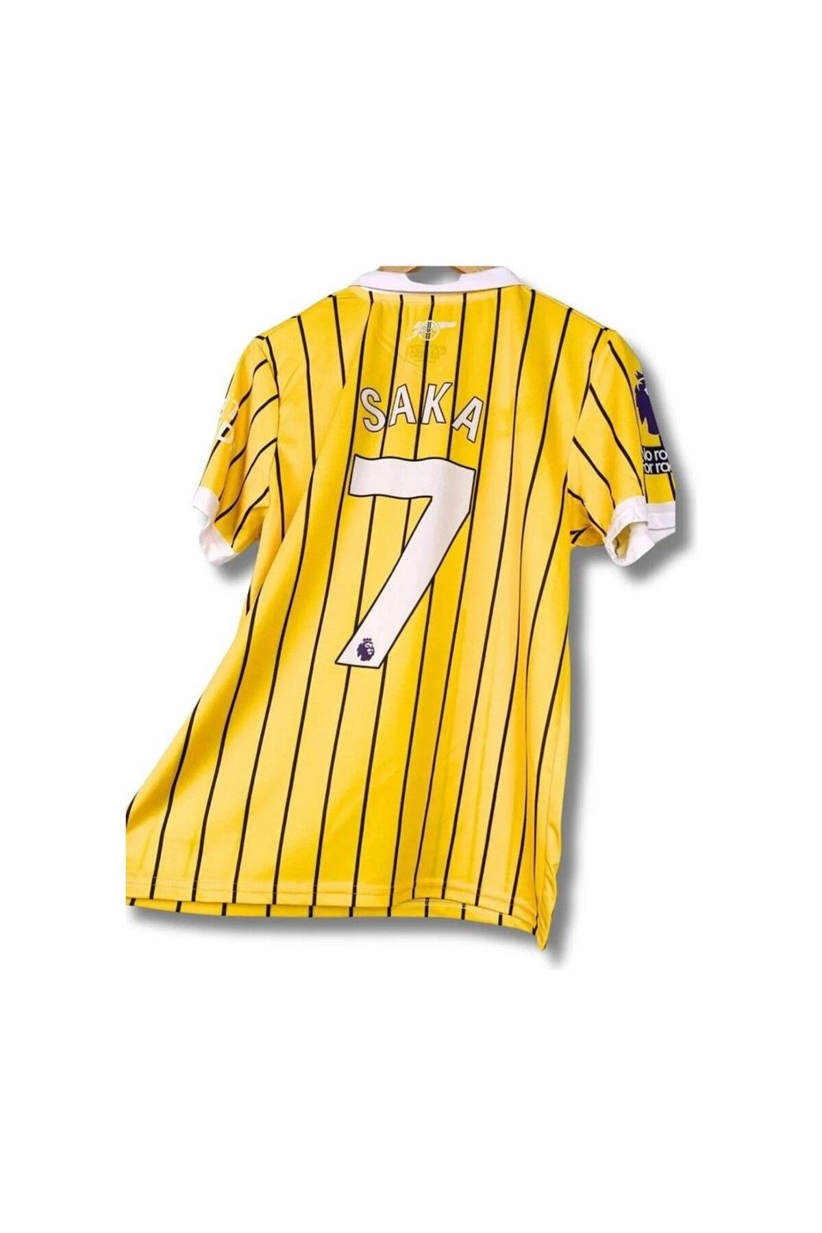 kombinezyum A.R.S.E.N.A.L 2024/25 Sezonu #7 Bukayo Saka Özel Konsept Forması (Yellow)
