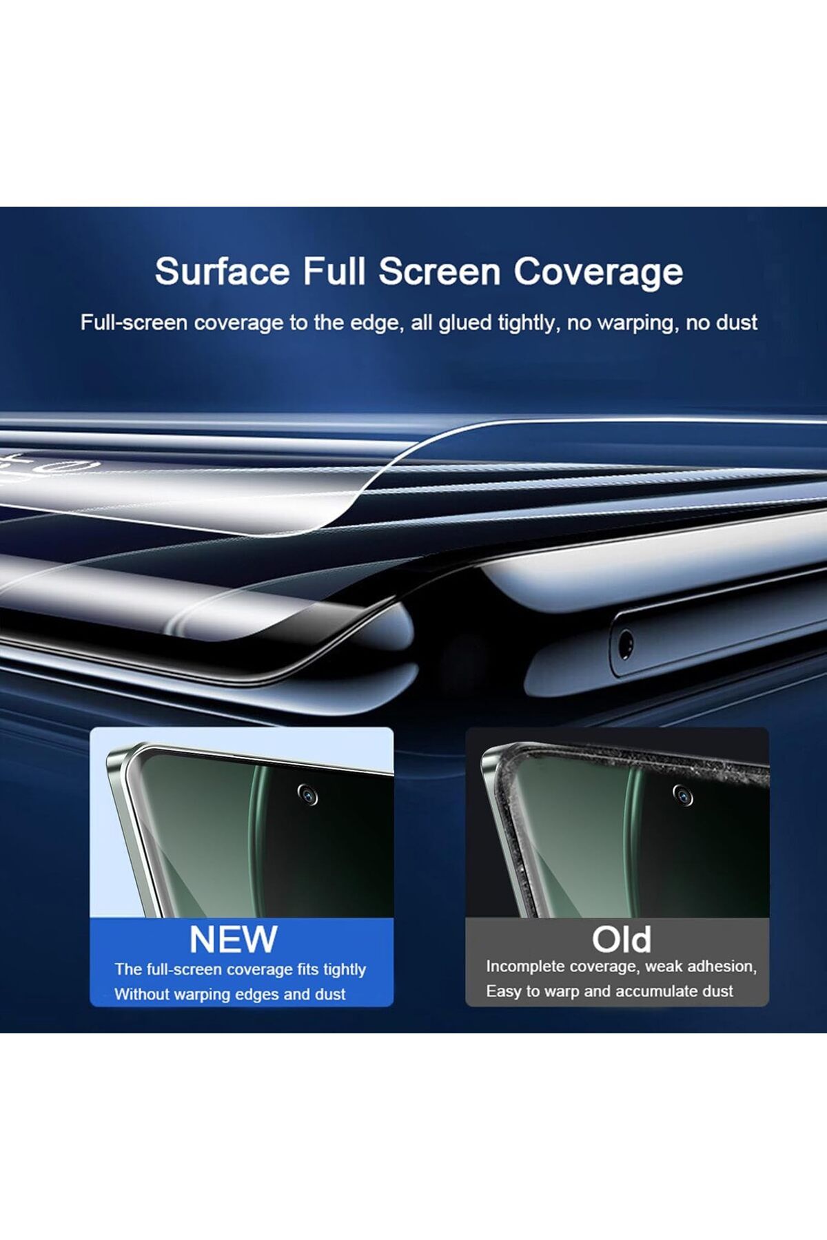 aheaks Realme GT 6 Hydrogel Ekran Koruyucu İnce Jelatin - İnce ve Esnek