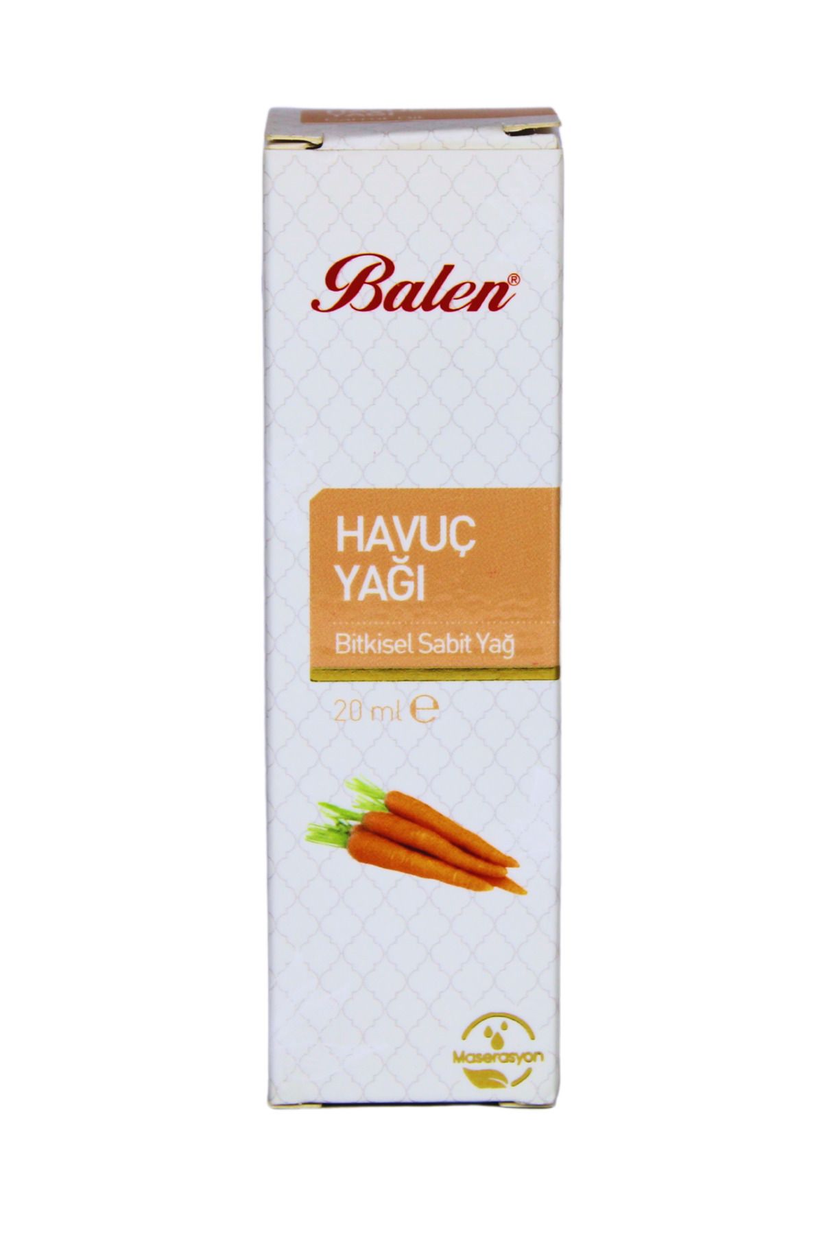 GÜLCE LOKMAN HEKİM AKTAR BALEN HAVUÇ YAĞI 2OML MASERASYON
