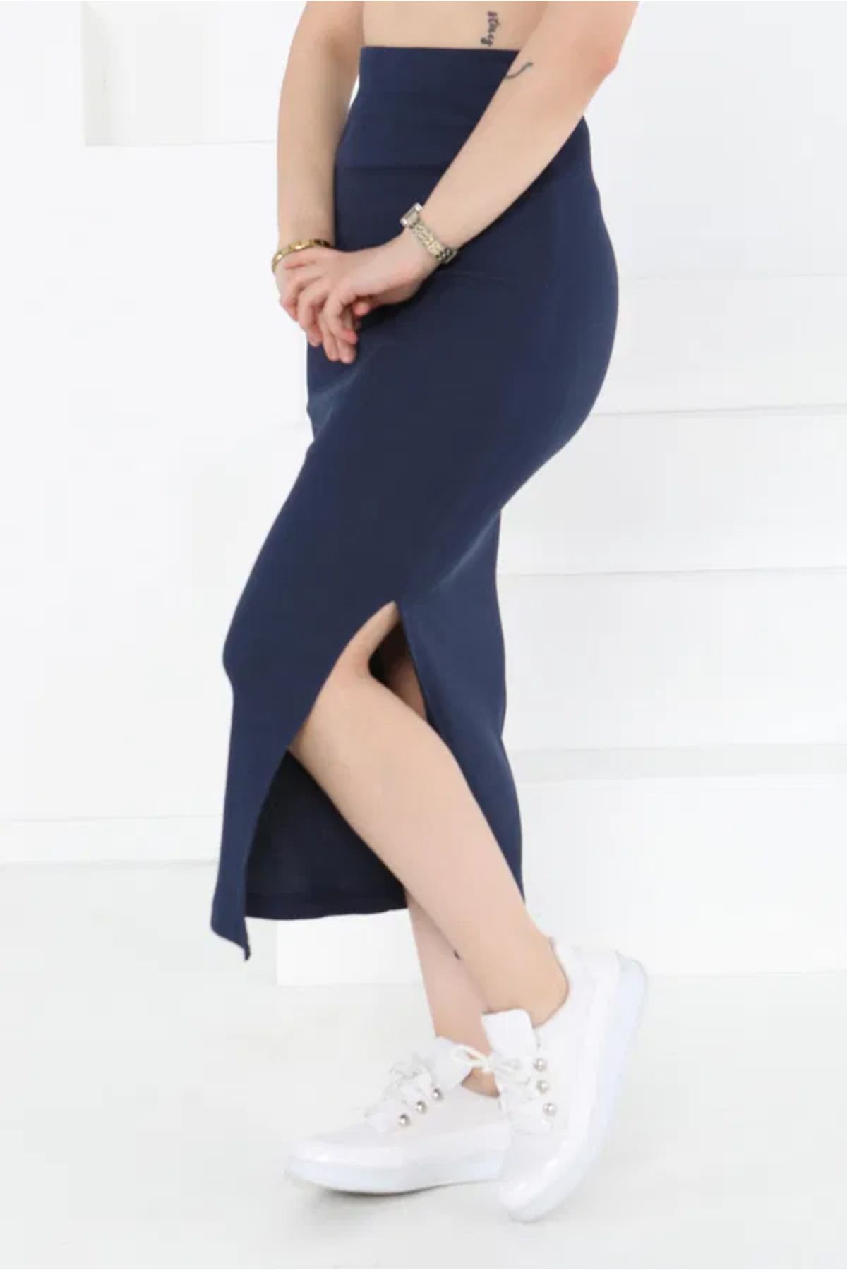 Butik Yırtmaçlı Etek