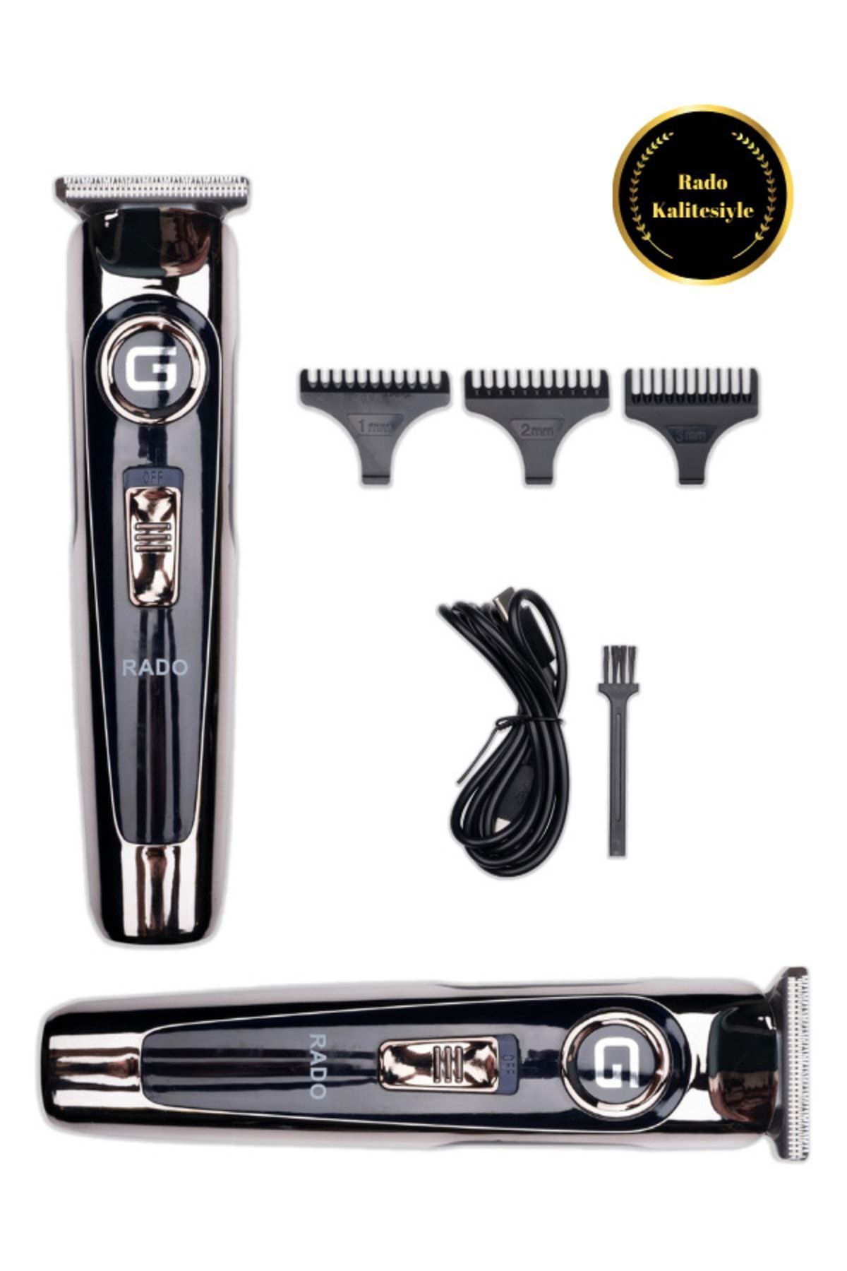 teknotrust 1-3 Yok Rd-3660 Power Şarjlı Saç Sakal Ense Tıraş Makinesi Kablosuz Saç-Sakal-Vücut 2 Yıl İthalatçı
