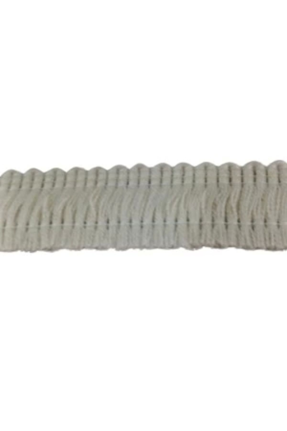 STOREMAX Pamuk Püskül Şerit En 3 cm Krem 1 Metre