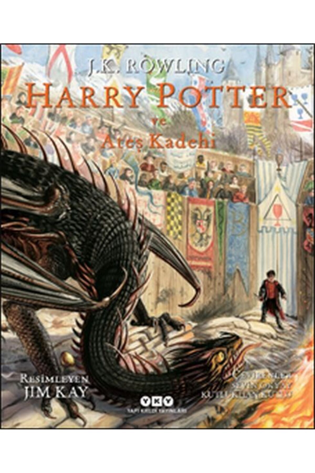 Destek Yayınları Harry Potter ve Ateş Kadehi 4 (Resimli Özel Baskı)