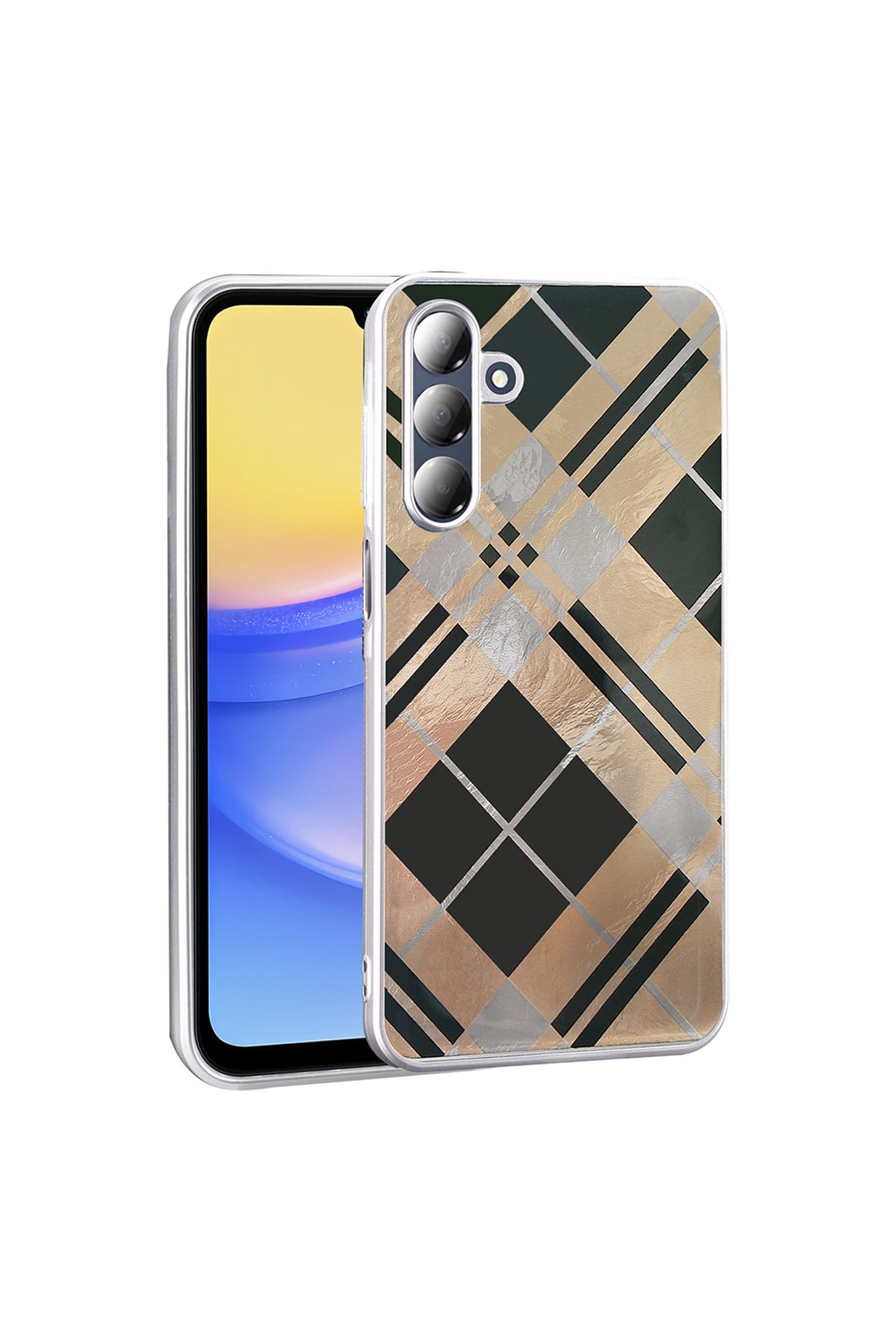 Başkenttekno Samsung Galaxy A16 Kılıf Desenli Mep Kapak