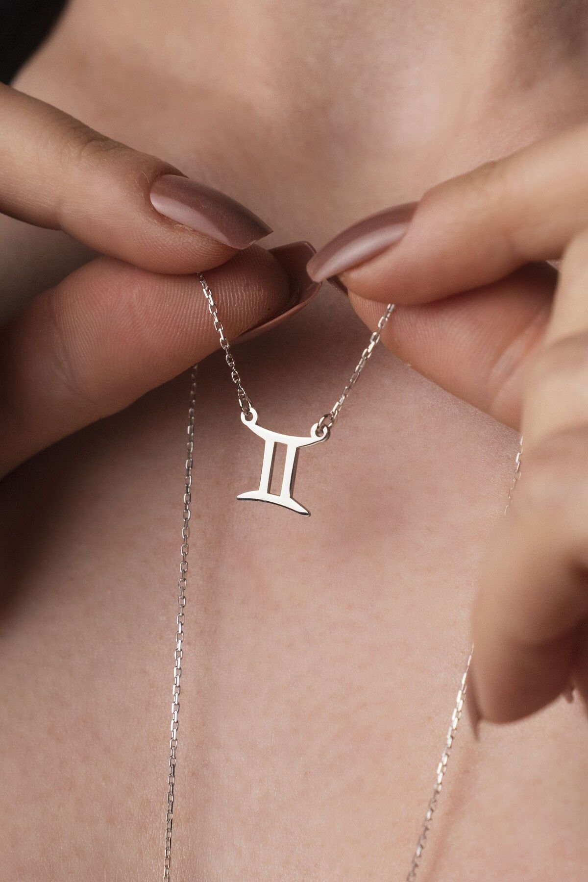 TigerxlJewellery 925 Ayar Gümüş Burç Kolye