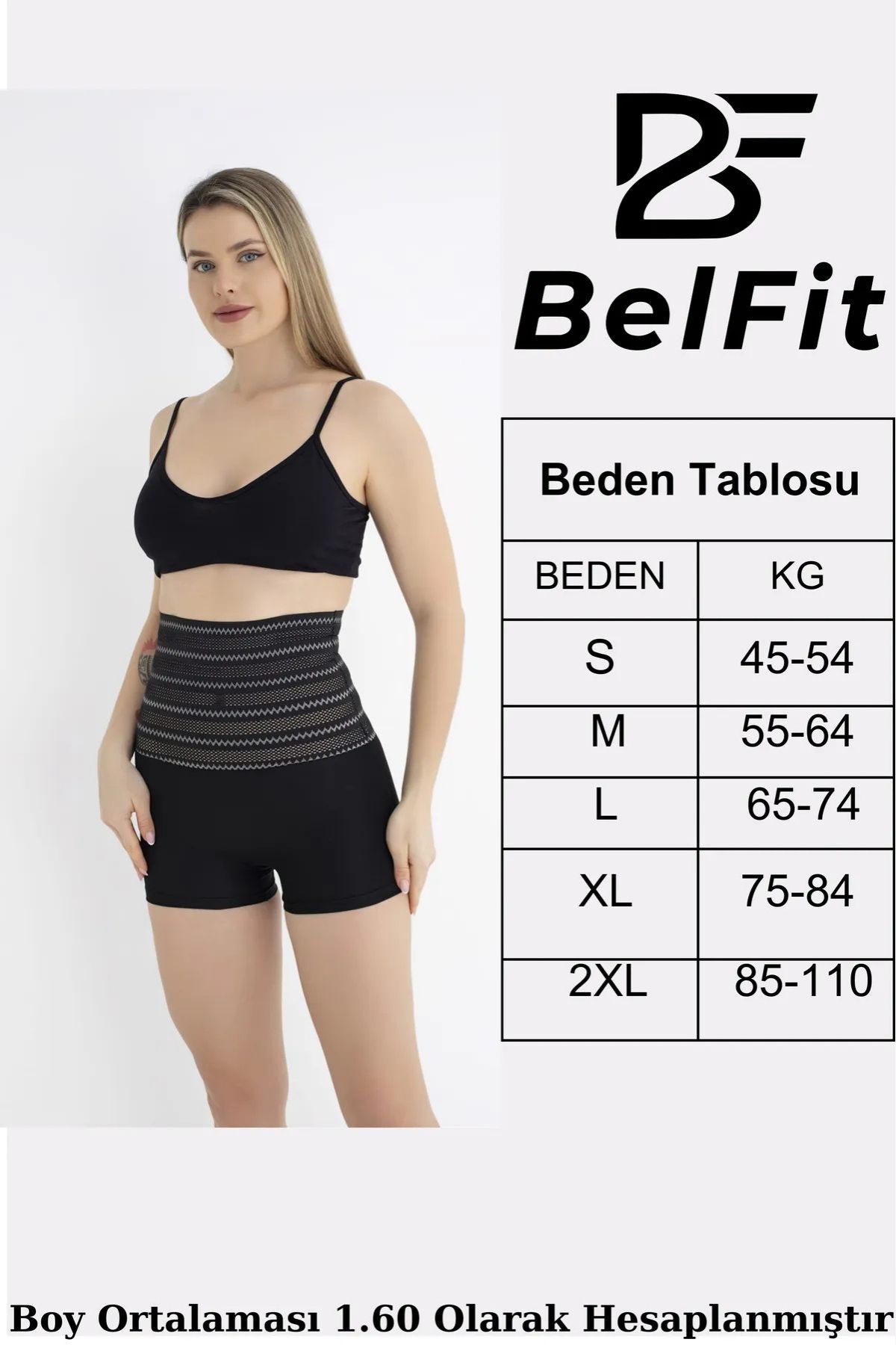 Litex Sauna Yüksek Bel Korse Etkili Hayalet Korse