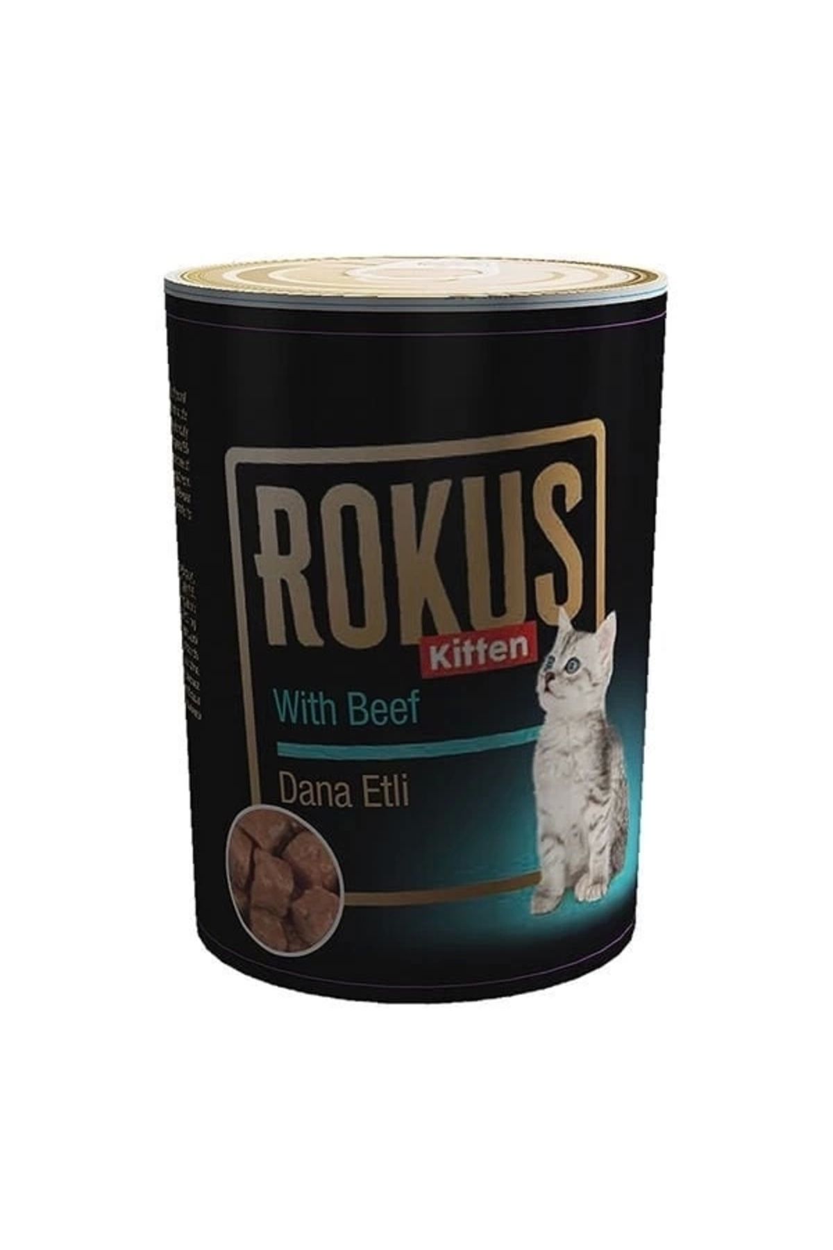 YNT İthalat Rokus Tavuklu Yavru Konserve Kedi Maması 410 Gr