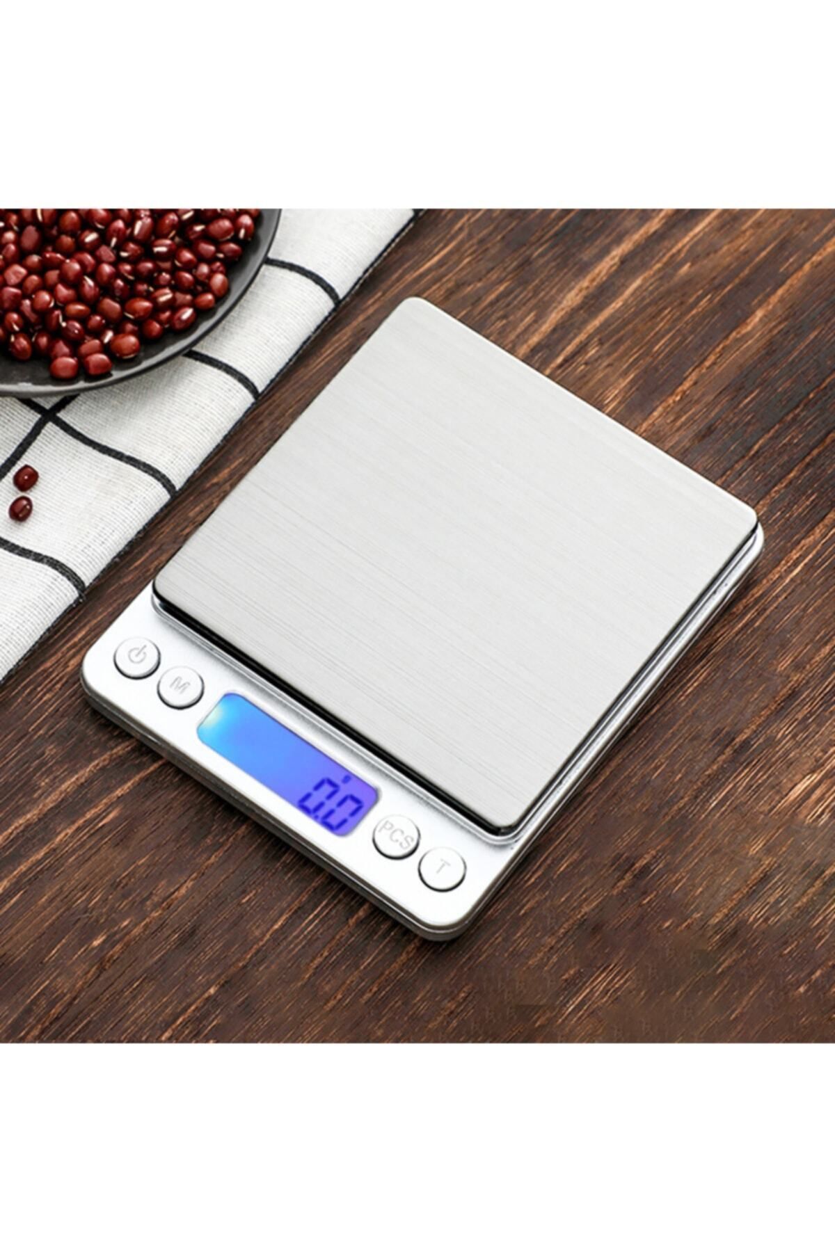 teknotrust Dijital Hassas Elektronik Taşınabilir Cep Terazi Tartı 1000 gr 0.1 gr Hassasiyetli Terazi