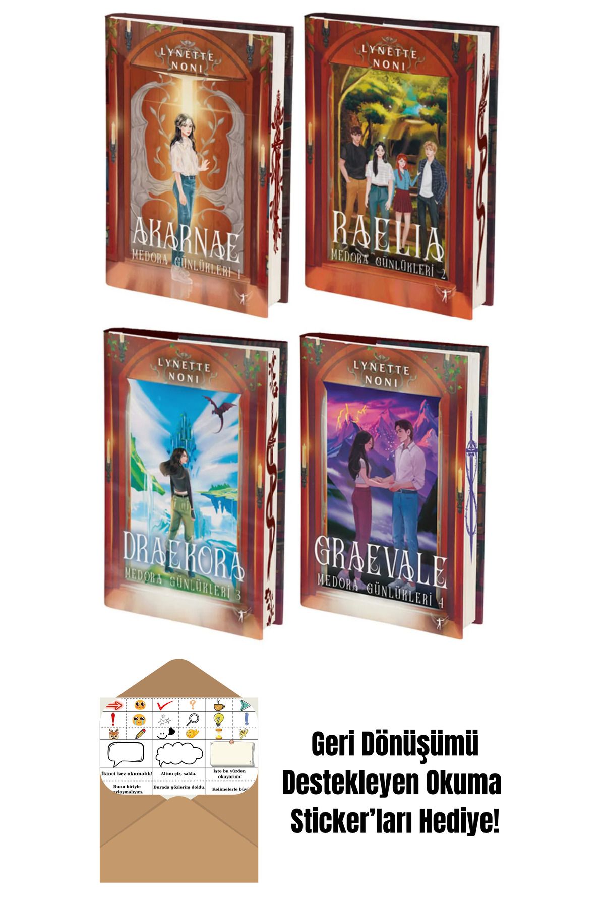 Artemis Yayınları Medora Günlükleri 4 Kitap Set (Ciltli)