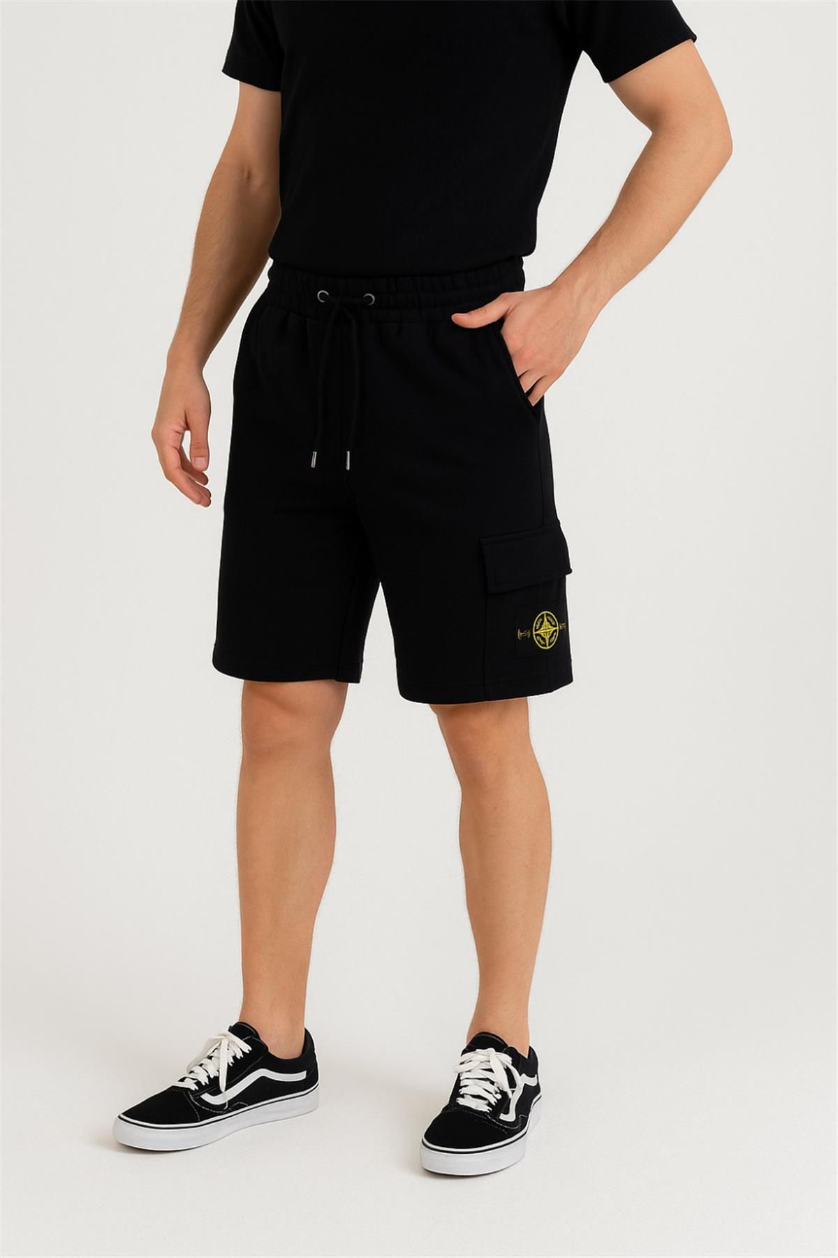 STONE ISLAND STONE İSLAND ŞORT KARGO CEPLİ LACİVERT