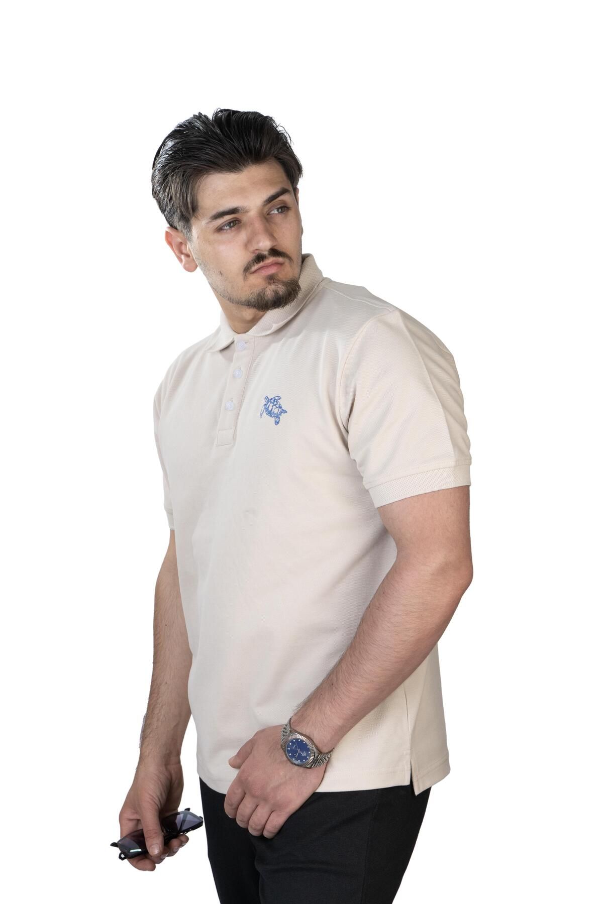 MARİA POLO YAKA BEIGE