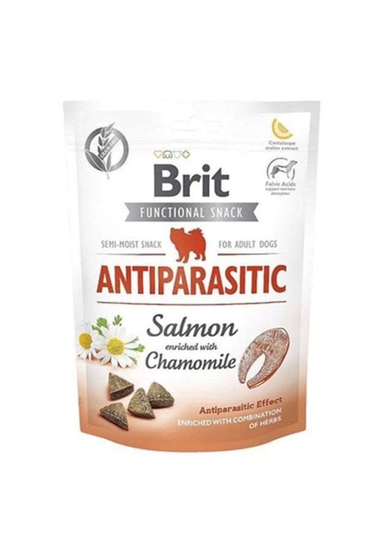 YNT İthalat Brit Adult Antiparasitic Parazit Önleyici Somonlu Yetişkin Köpek Ödül Maması 150 Gr