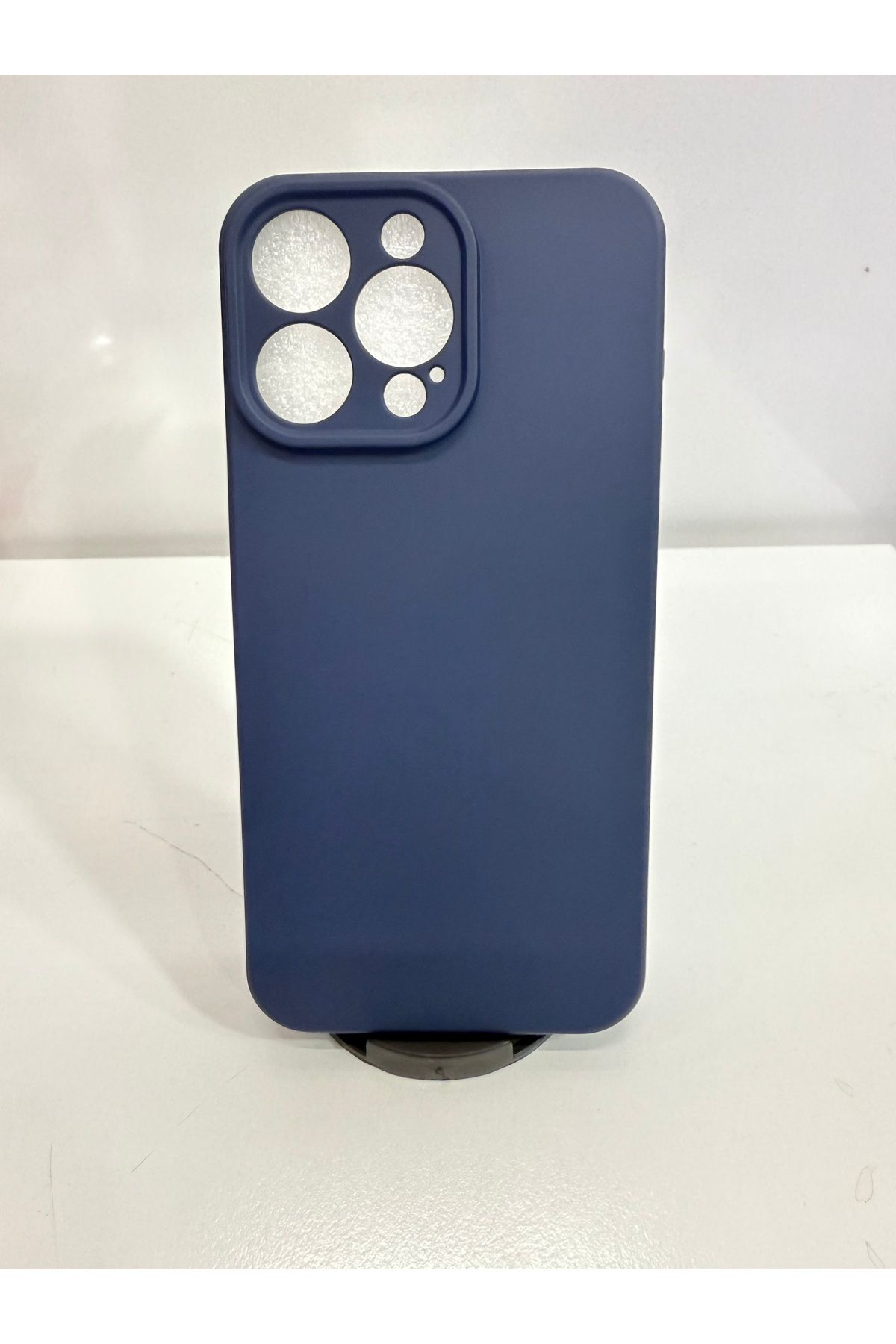 İnci İphone 15 pro max lansman silikon lu içi kadife telefon kılıfı
