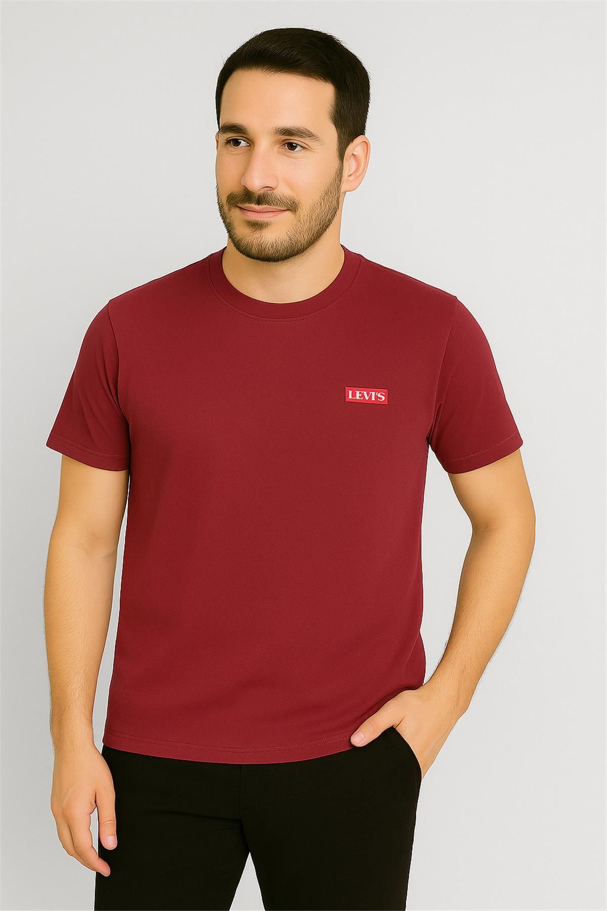 Levis LEVI’S ERKEK BORDO TİŞÖRT -SÜPREM KUMAŞ