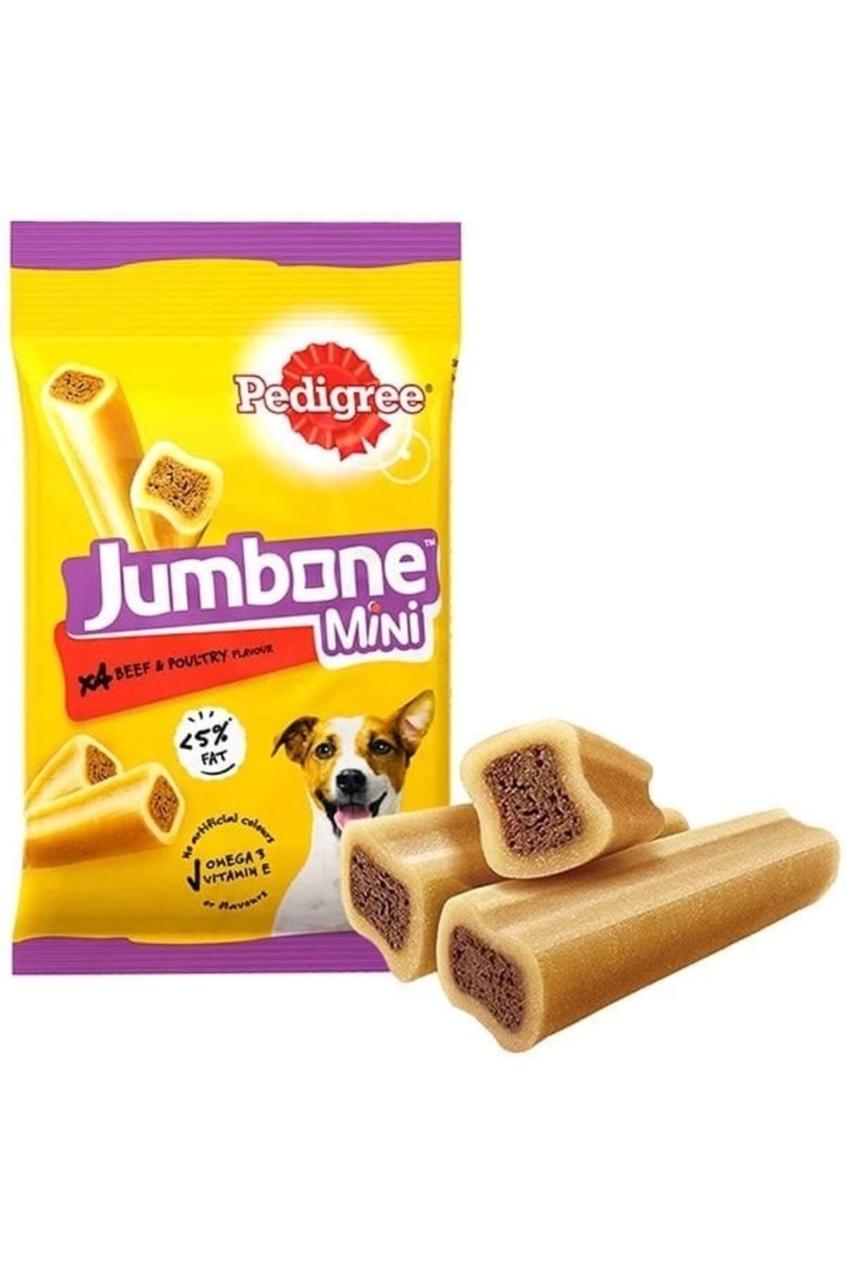 YNT İthalat Pedigree Jumbone Mini Beef Köpek Ödül Maması 160 Gr