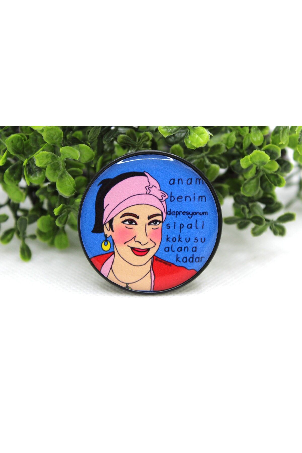 Tezcan Aksesuar Popsocket Telefon Tutacağı Desenli ve Baskılı Parmak Tutucu