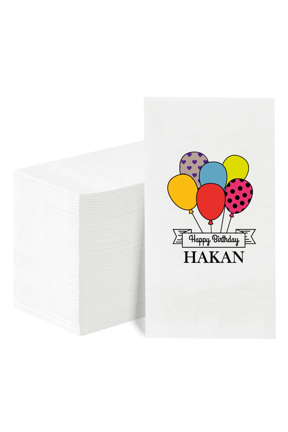 NapkinStore Kişiye Özel Doğum Günü Peçetesi - N301
