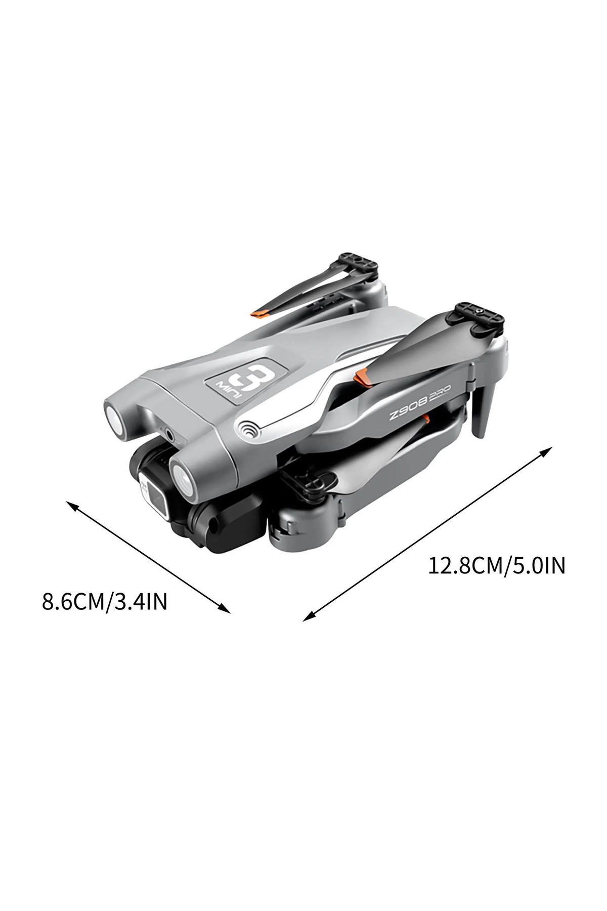 トロデーン GÜMRÜK BEY Z908 Pro Drone Quadrotor RC Fırçasız Motor Profesyonel