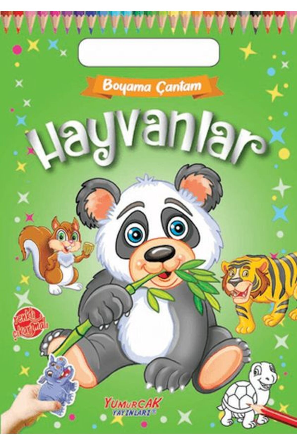 Yumurcak Yayınları Boyama Çantam - Hayvanlar