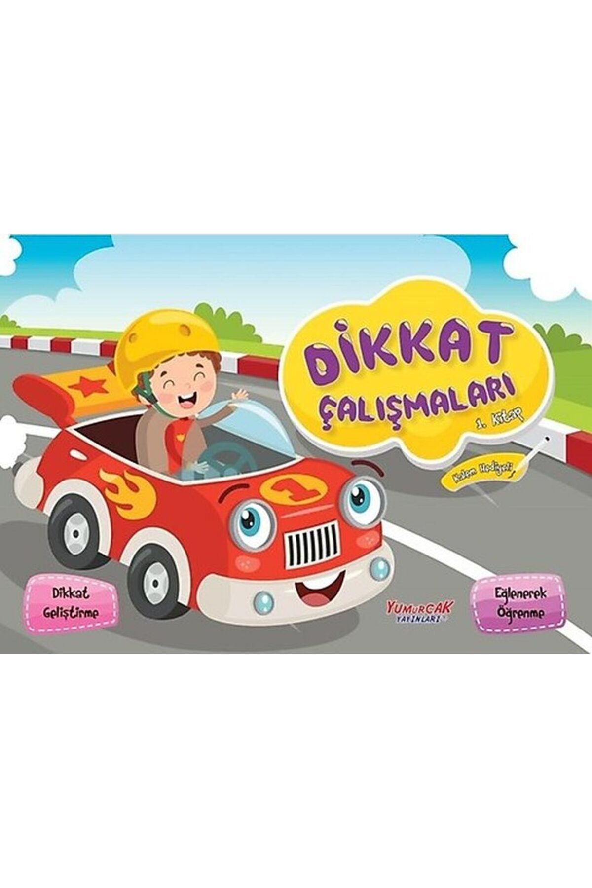 Yumurcak Yayınları Dikkat Çalışmaları 1. Kitap (Kalem Hediyeli)