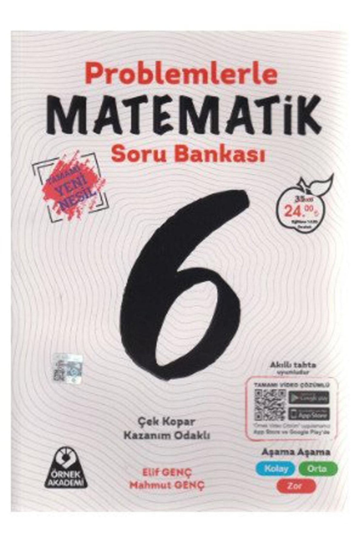 Evrensel İletişim Yayınları 6. Sınıf Matematik Problem Soru Bankası - Örnek Akdemi