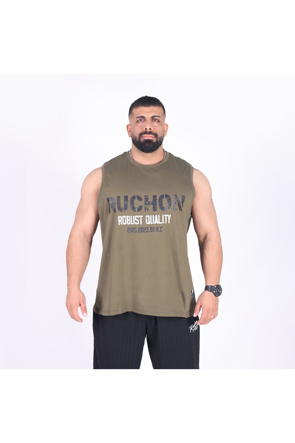 RUCHON NUTRITION Ruchon Wide-Athlete Quality 2805 Erkek Kolsuz Sporcu Atlet – Antrenman ve Fitness