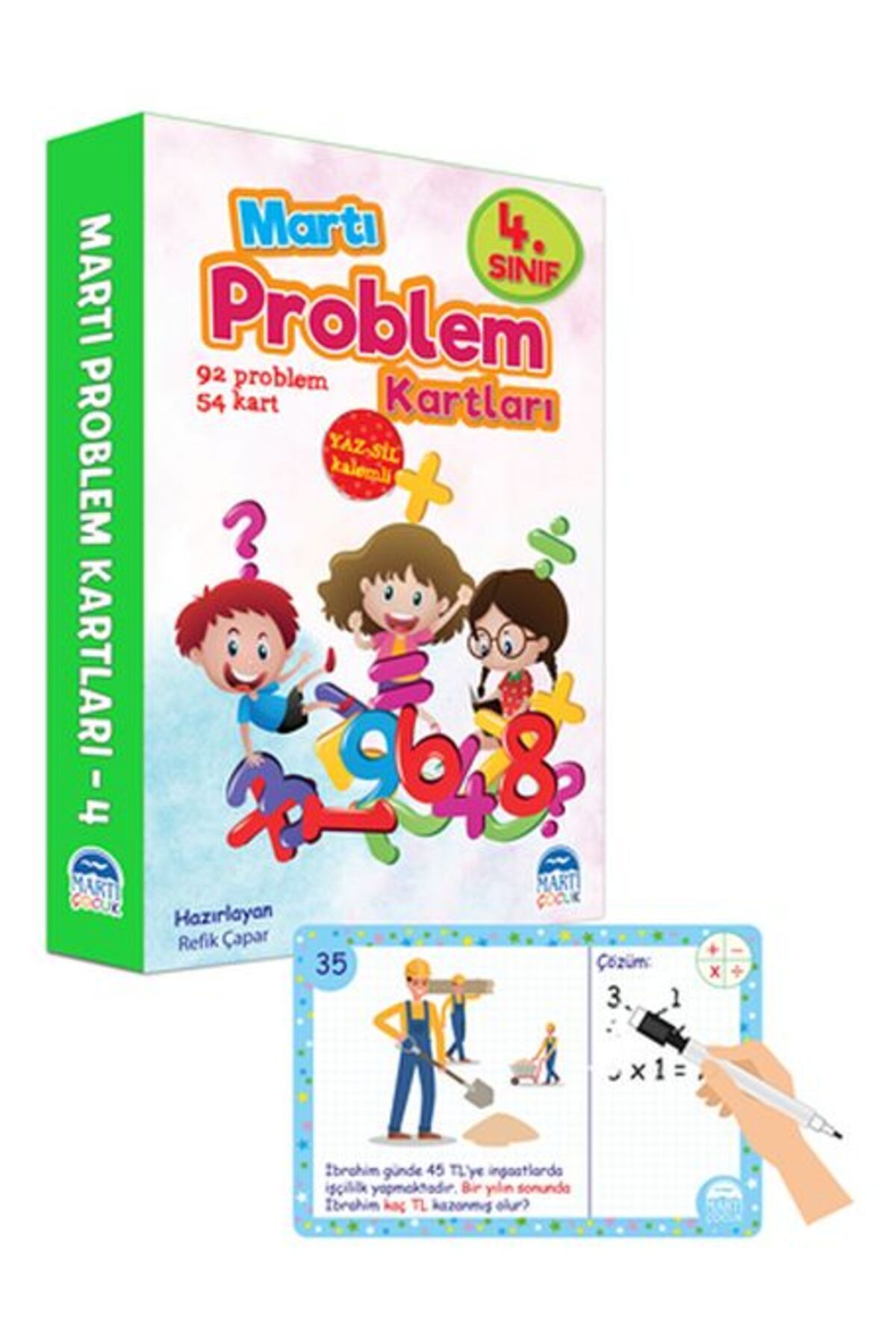 Martı Yayınları Martı 4.Sınıf Problem Kartları