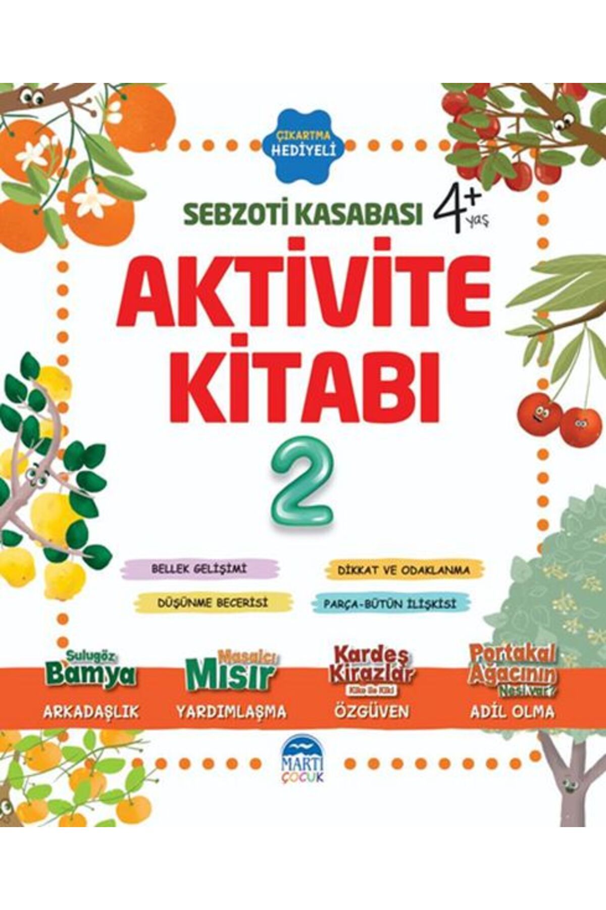 Martı Yayınları Aktivite Kitabı 2 - Sebzoti Kasabası