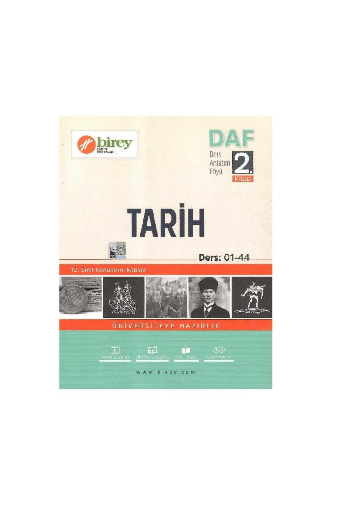 Evrensel İletişim Yayınları Birey Tarih Daf 2.kitap Ders Anlatım Föyü Ders 01-44