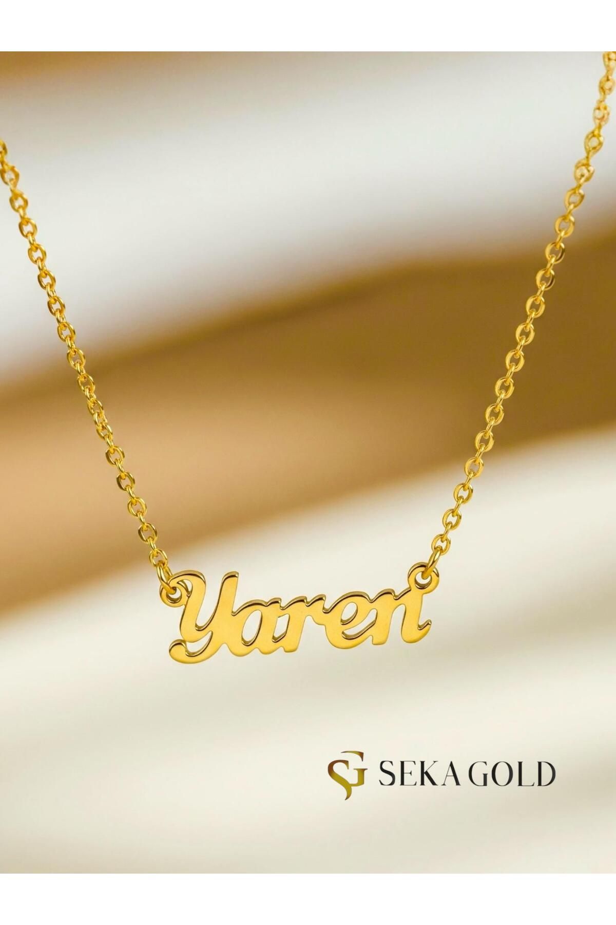 Seka gold Zarif İsimli Kolye